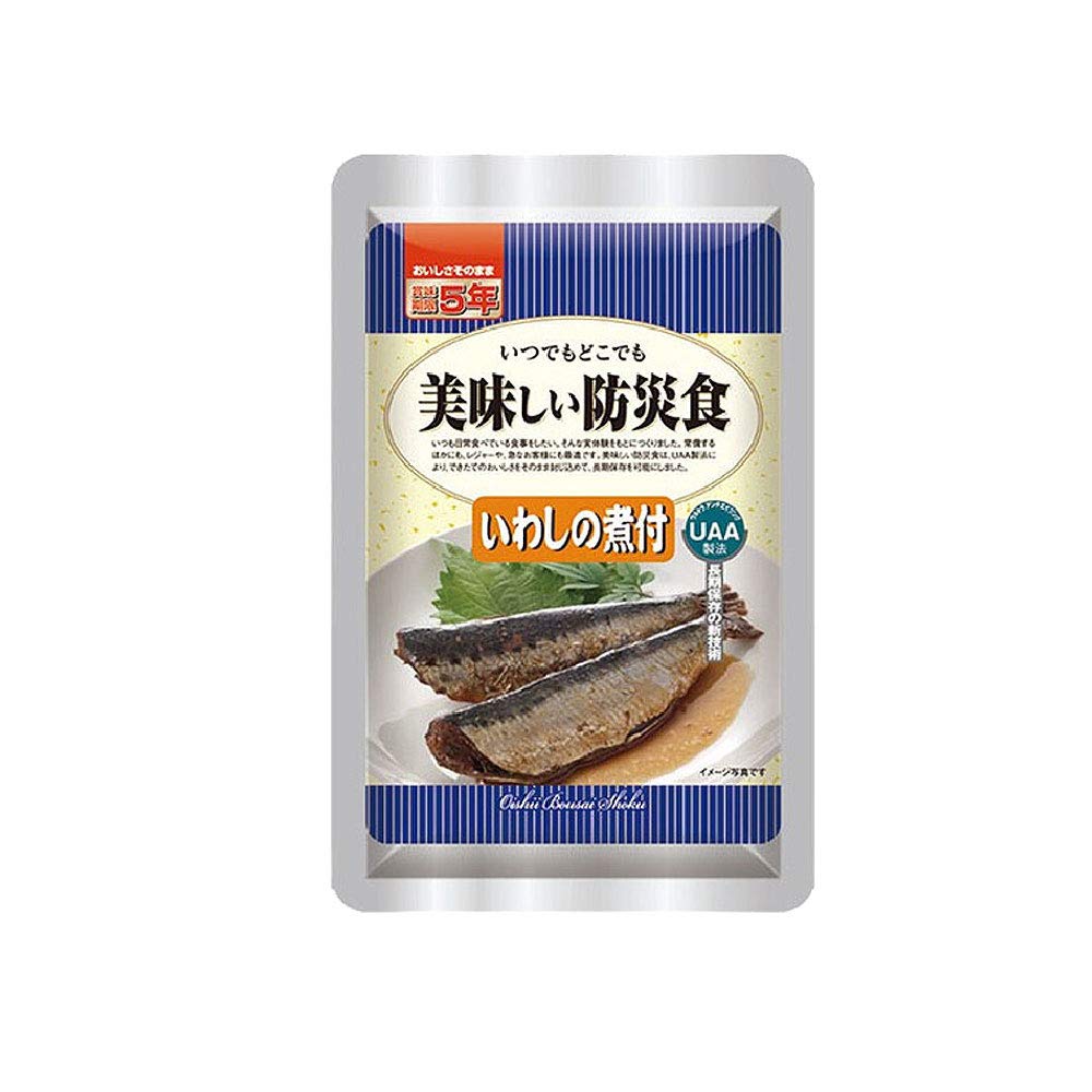 Amazon.co.jp: 美味しい防災食 いわしの煮付(非常食/保存食/備蓄品